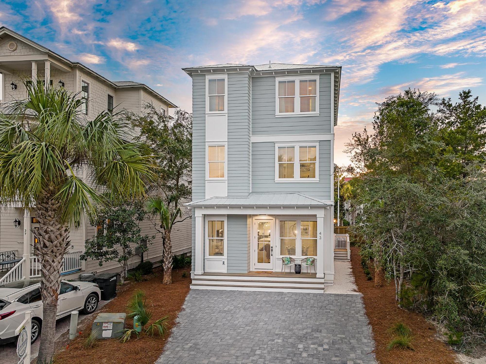 Shellabrate Good Times A Brand New Home For 2024 Only 3 Blocks To The Beach With Community Pool Santa Rosa Beach Exterior foto
