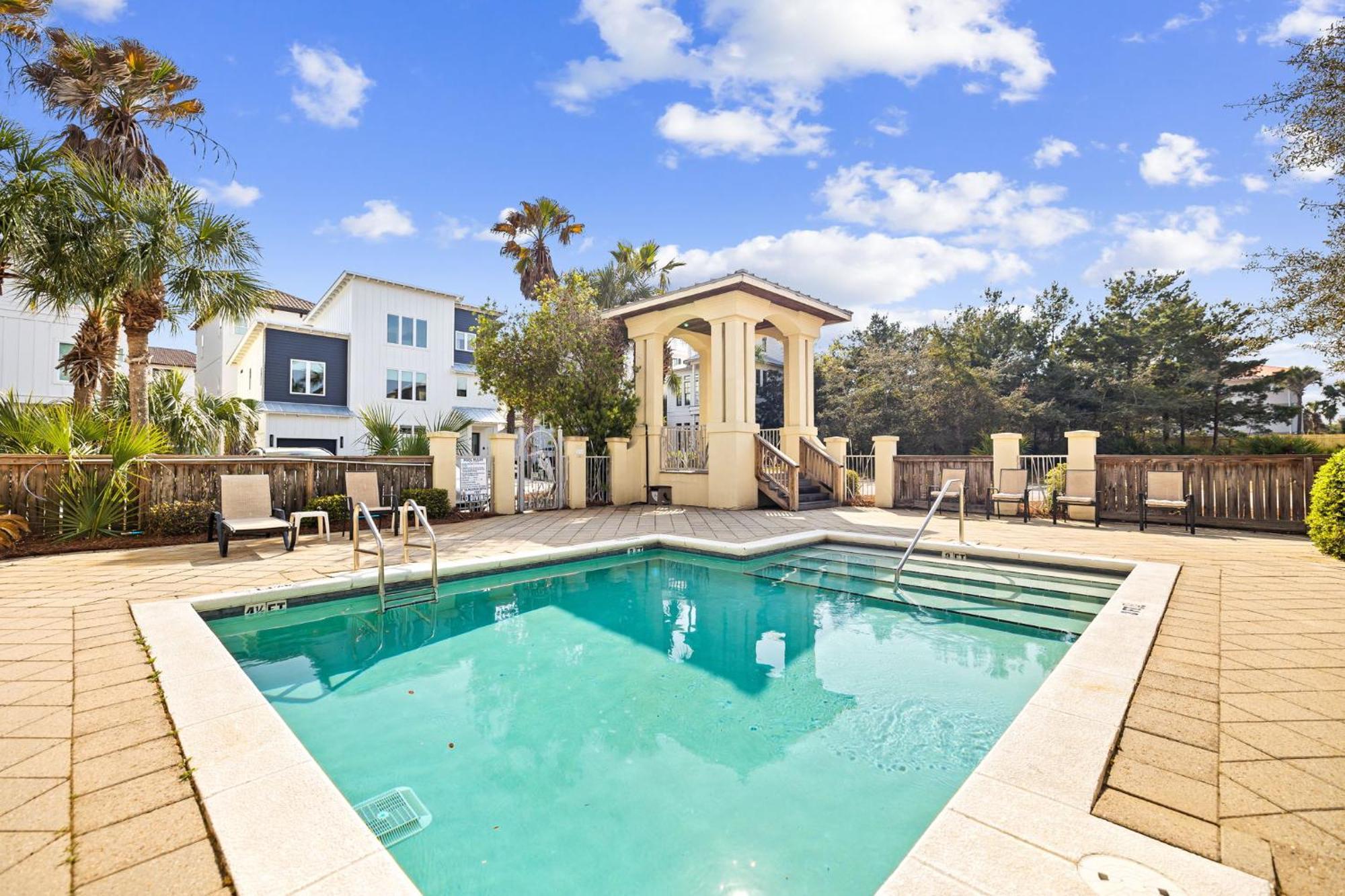 Shellabrate Good Times A Brand New Home For 2024 Only 3 Blocks To The Beach With Community Pool Santa Rosa Beach Exterior foto