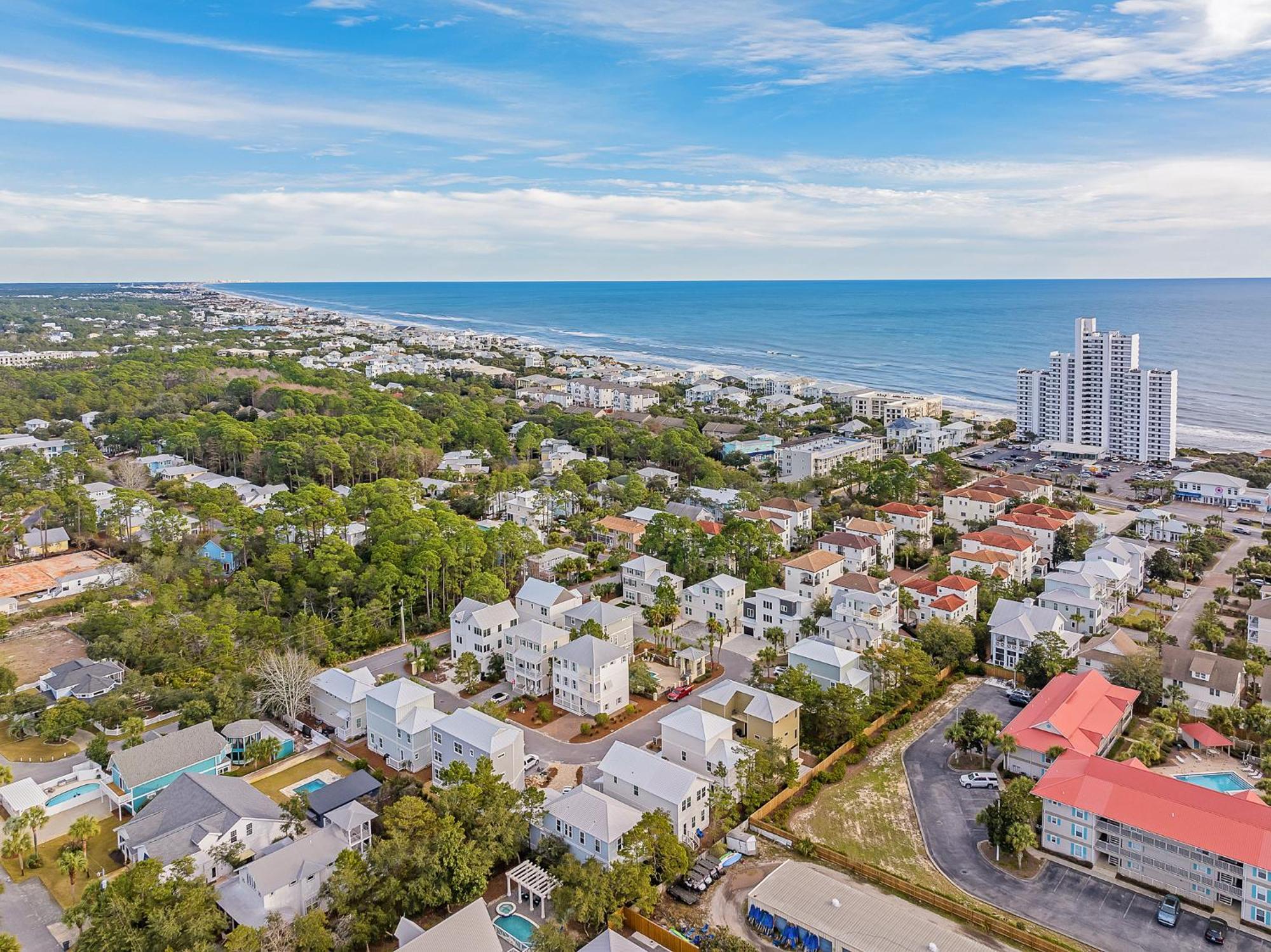 Shellabrate Good Times A Brand New Home For 2024 Only 3 Blocks To The Beach With Community Pool Santa Rosa Beach Exterior foto