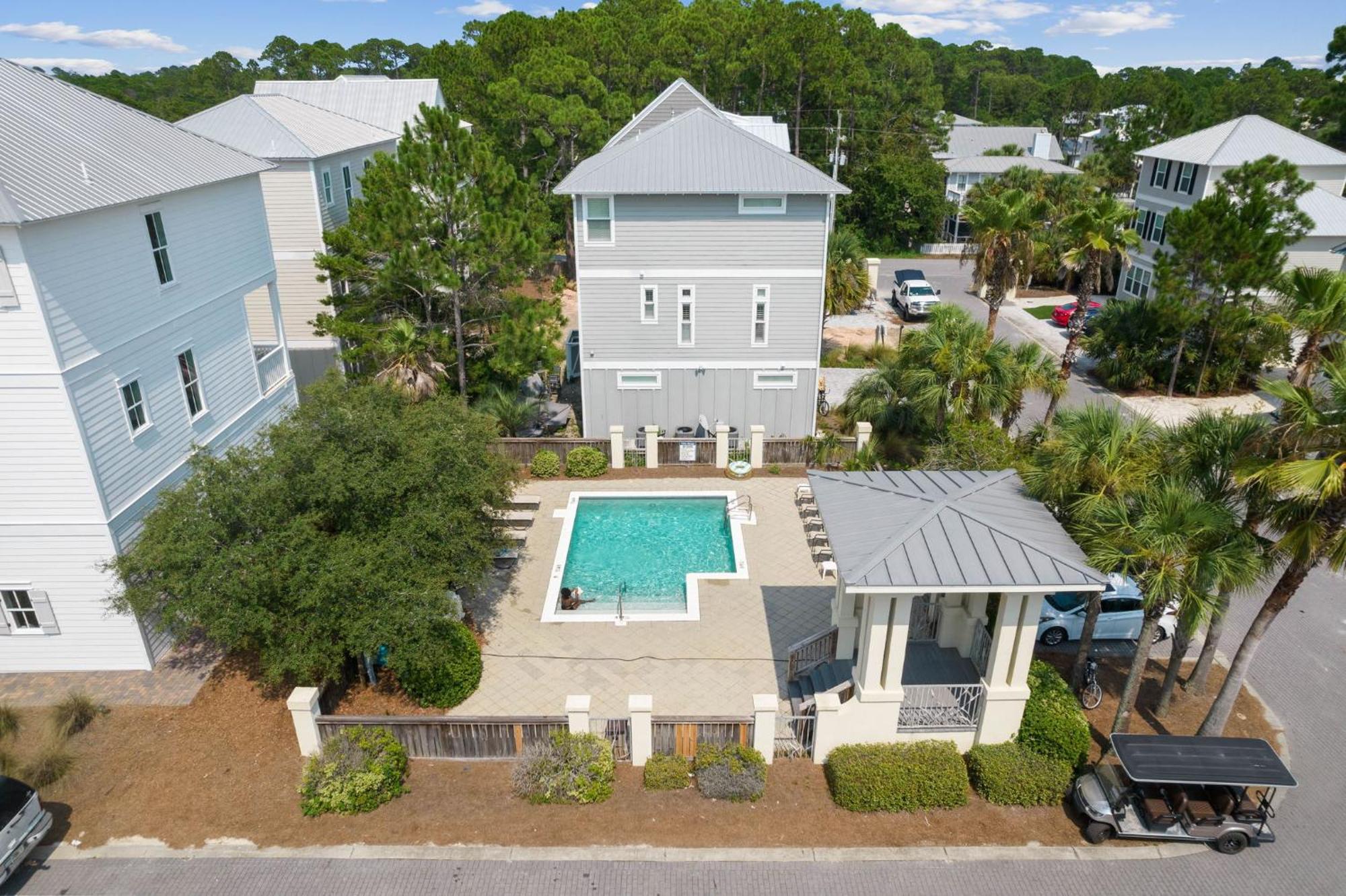 Shellabrate Good Times A Brand New Home For 2024 Only 3 Blocks To The Beach With Community Pool Santa Rosa Beach Exterior foto